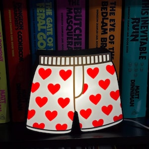 Carl’s Heart Boxers Light Box Inspired by Dungeon Crawler Carl