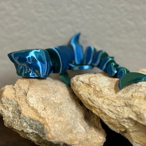 3D-geprinte gelede haai: superleuk fidget!