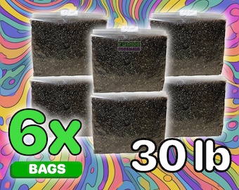 6x CVG Mushroom Substrate - 30 Lbs