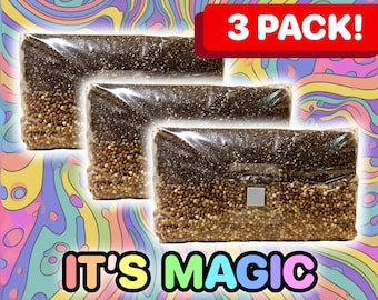 3x "IT'S MAGIC" Mushroom Grow Bag - 5lb