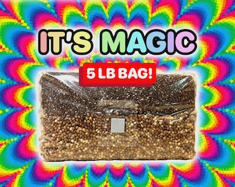IT'S MAGIC All-In-One Mushroom Grow Bag - 5LB Sterile Grain