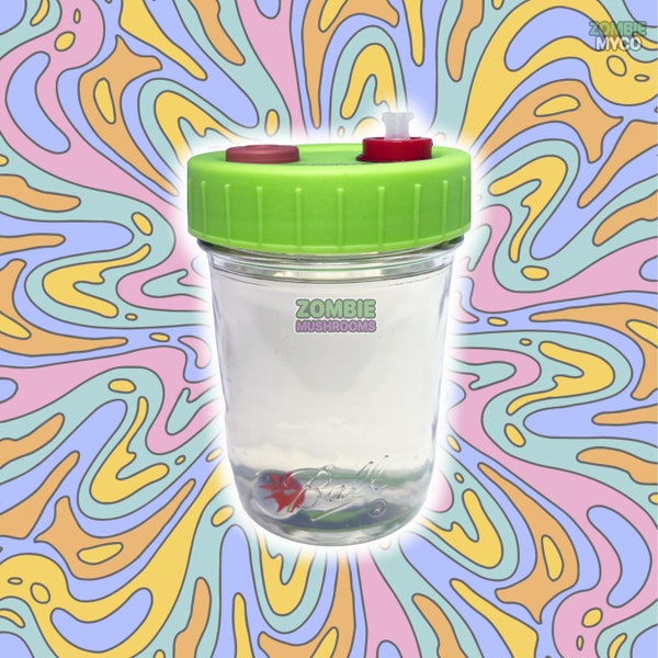 Liquid Culture Jar - Mushroom Liquid Culture Solution - Regular Mouth