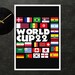World Cup 2022 sticker . FREE SHIPPING 