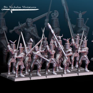 Foot Knights - Bretton Landsknecht - Greatsword Knights