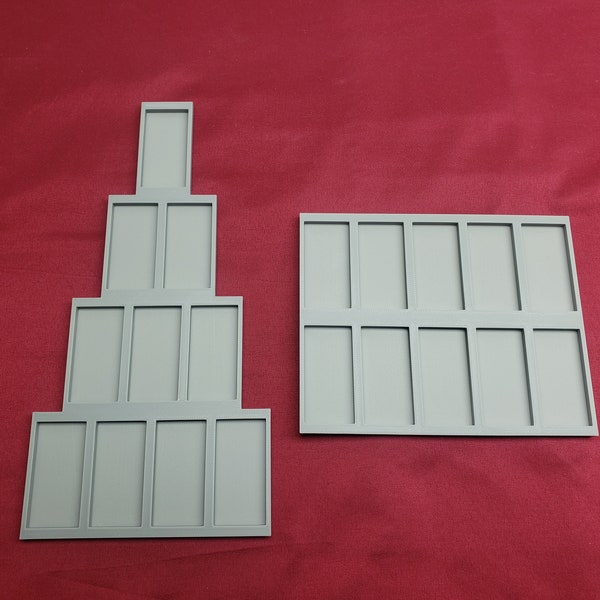 25x50mm Square To 30x60mm Square Conversion Movement Trays - Warhammer Old World Trays