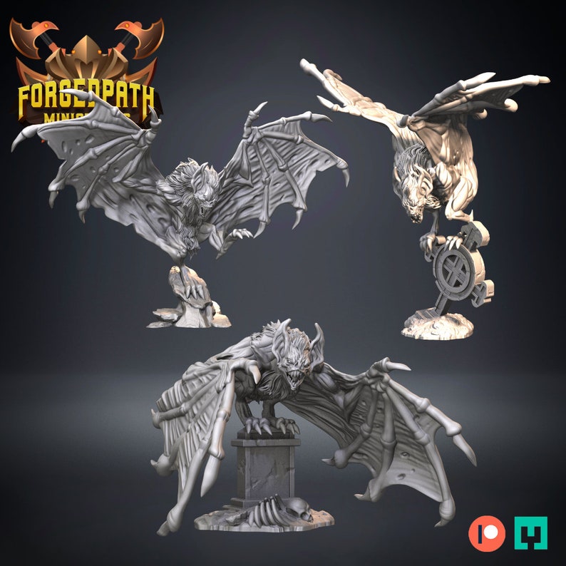 Giant Vampire Bats - Etsy