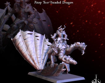 Iron Lord Atop Two-Headed Dragon