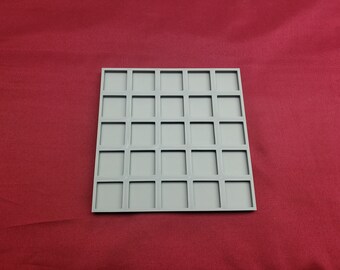 20mm Square To 25mm Square Base Conversion Movement Trays - Warhammer Old World Trays