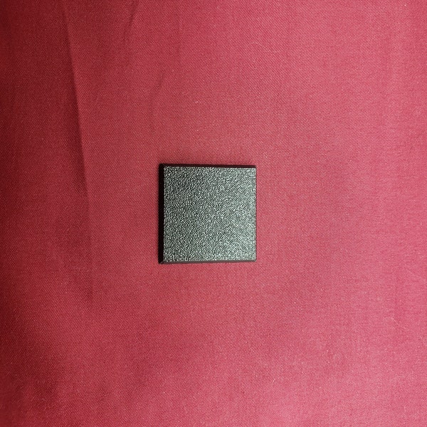 30x30mm Square Bases - Plain Beveled Bases