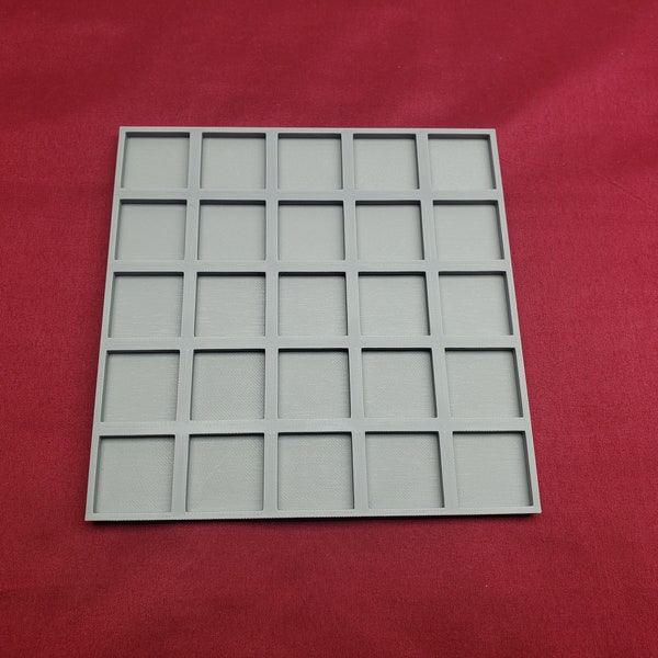 25mm Square To 30mm Square Base Conversion Movement Trays - Warhammer Old World Trays