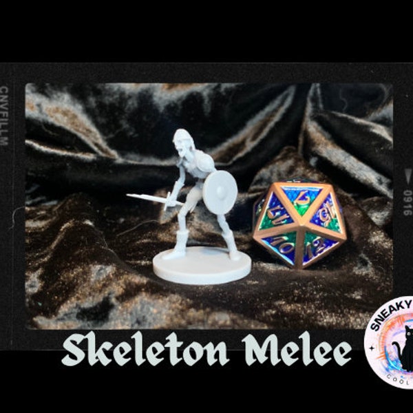 Skeleton Melee Miniature Figure