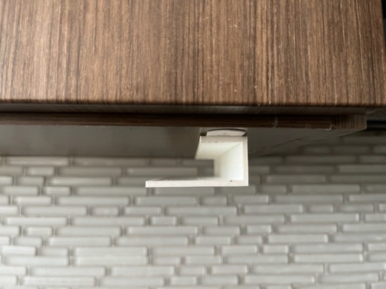 Under Surface Cutting Board Mount Etsy