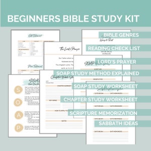 Ultimate Beginners Bible Study Kit