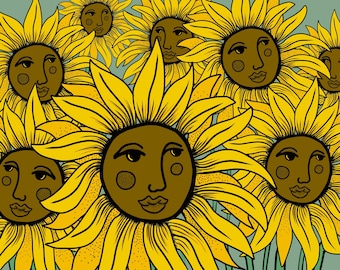 Field of Sunflowers