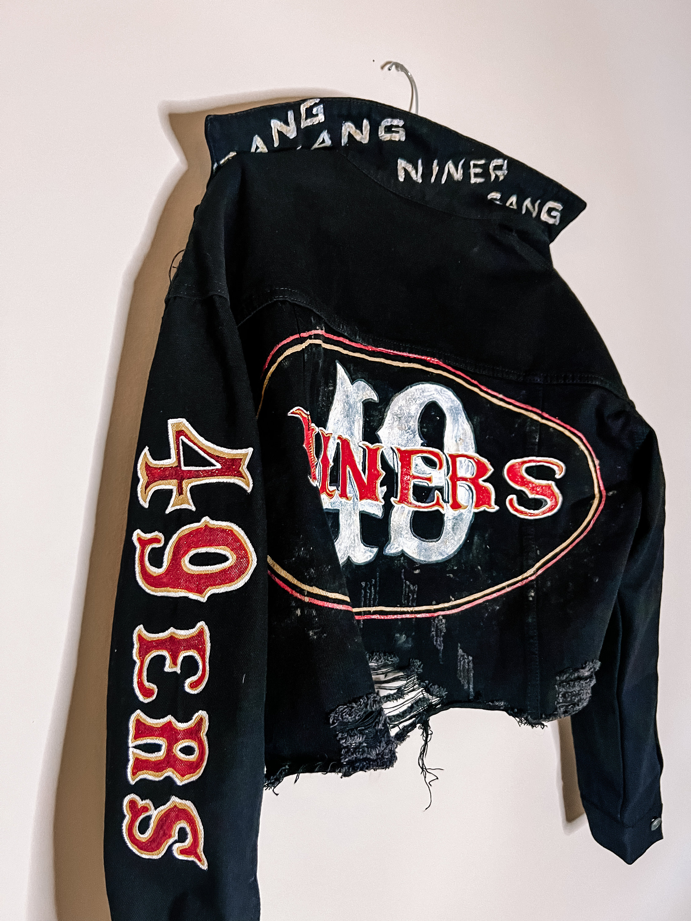 Custom nfl leather jackets clearance