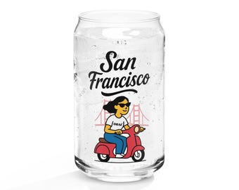 ORAÉ San Francisco Can-shaped glass