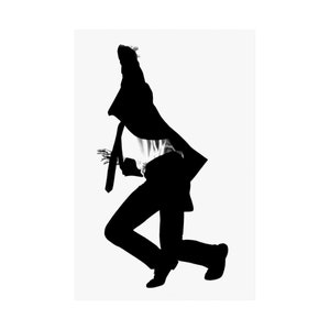 Robert Longo &quot;Men in the Cities&quot; Print Replica | American Psycho Poster, American Psycho Art, American Psycho Inspired Art