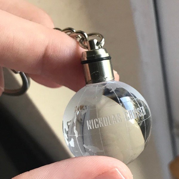 THE GLOBE (LED Keychain from the Nickolas Cruiser show)
