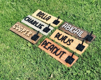 Personalisierter Hundeleinenhalter / Hundeleinenhalter Für die Wand / Mudroom Leinenaufhänger / Personalisierter Leinenhalter / Geschenke für Hundeliebhaber