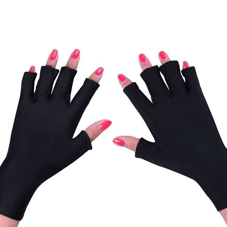 Anti UV Gloves Hand Protection Fingerless Gloves Urban UV Sun Etsy