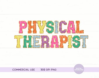 Preppy Fisioterapia Archivo PNG / Camiseta PT / Regalos de fisioterapeuta / Archivos PNG para fisioterapeutas / Asistentes de fisioterapeuta