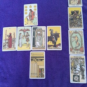 LEITURAS AO VIVO TIKTOK !! Espalhamento completo de 10 cartas/leitura estendida!