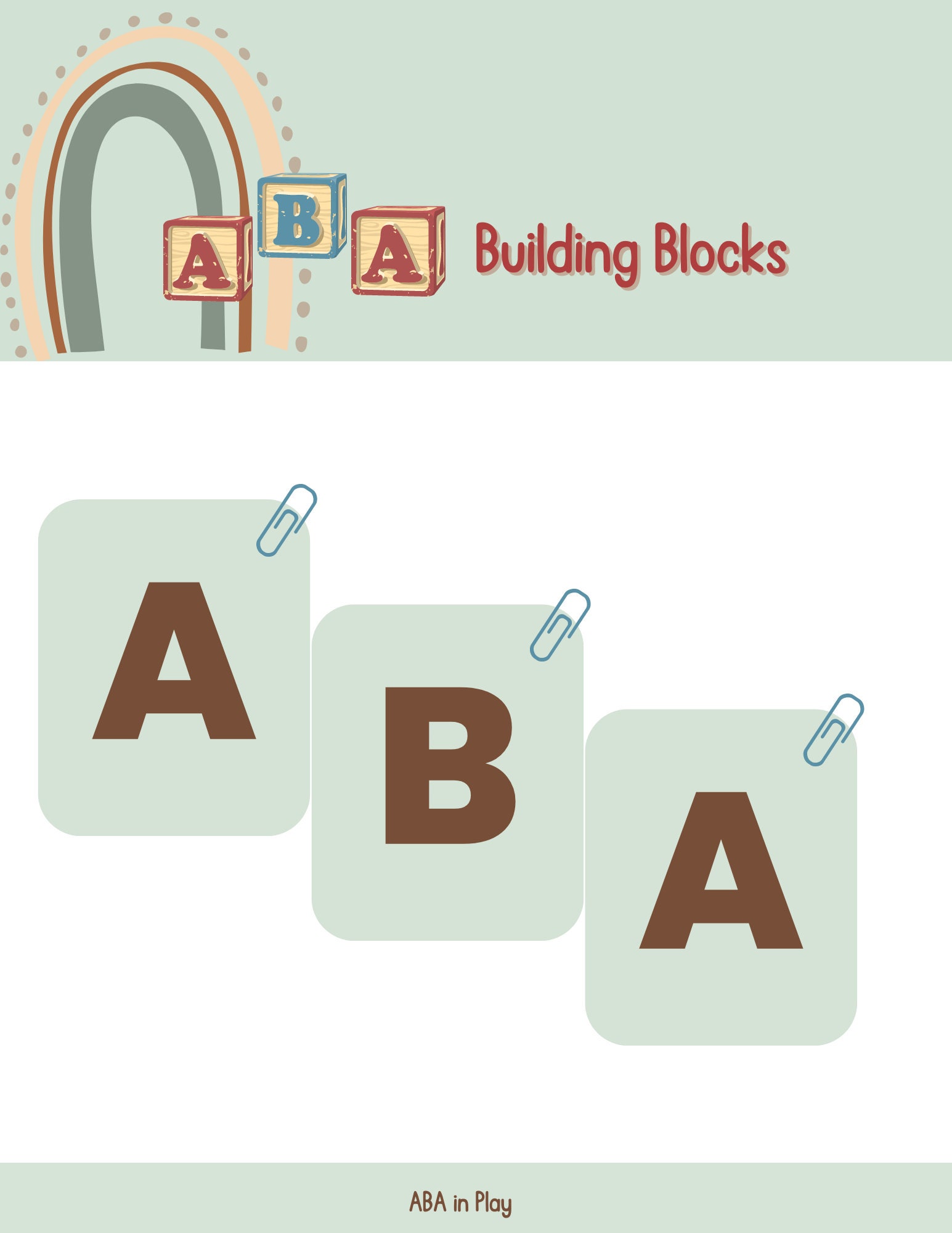 ABA Parent Training Curriculum, Behavior Management Handouts (digital ...