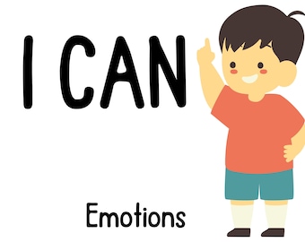 I Can Skills, Social Skills for Preschoolers, ABA, Emotions