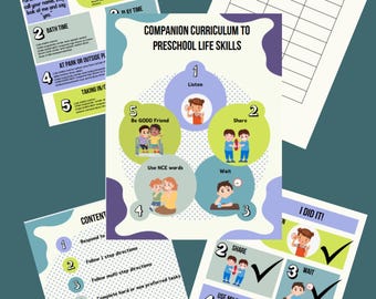Preschool Life SKills Curriculum Companion