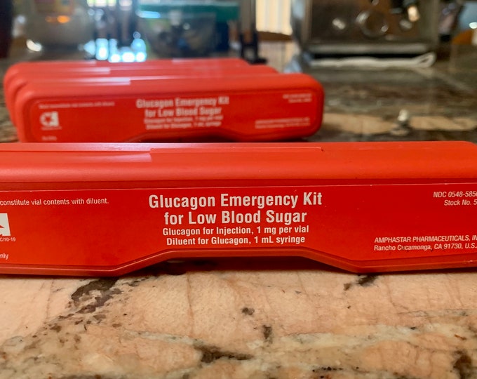 Glucagon Emergency Kit by Amphastar Pharmaceuticals Etsy