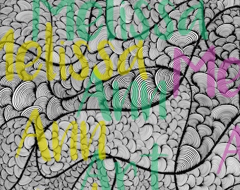 Zentangle PDF coloring page