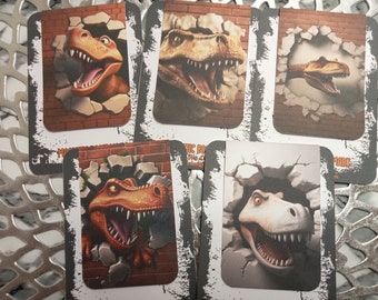 Dinosaur Magnetic Bookmark, Page Saver, Book Lover Gift