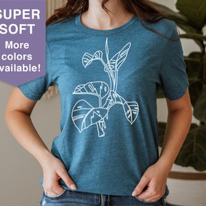 Pothos Plant Tee shirt, Plant Mama Tee shirt, Houseplant Tee shirt, Plant outfit, Plant Lover Gift, Plant Teeshirt, Gift for plant dad