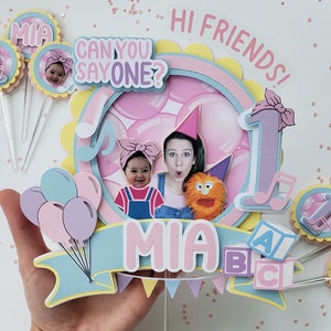 Ms. Rachel Cake and Cupcake Toppers Pastel Colors, Songs for Littles, Ms Rachel Birthday Decor, Miss Rachel Birthday Party Decorations
