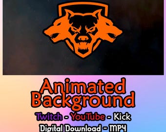 Plano de fundo animado Call of Duty: Black Ops 6 - Twitch - YouTube - Kick - Black Ops 6 - BO6 - COD