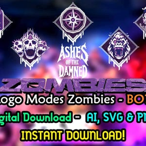Logo Modes Zombies Black Ops 7 - Mod Zombies - BO7 Zombies - COD ...