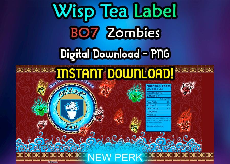 Zombies perk labels - Etsy 日本
