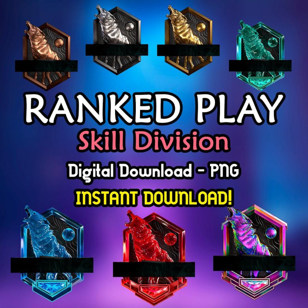 Ranglistenspiel Black Ops 6 – Icon Pack – Skill Division 1 – BO6 – BO6 ...