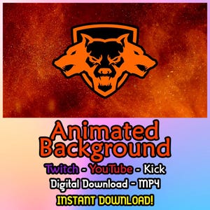Animated Background Call of Duty: Black Ops 6 - Twitch - YouTube - Kick - Black Ops 6 - BO6 - COD