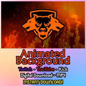 Animated Background Call of Duty: Black Ops 6 - Twitch - YouTube - Kick - Black Ops 6 - BO6 - COD