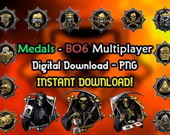メダル Black Ops 6 マルチプレイヤー - メダル - BO6 - COD - PNG