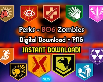 Soda Perk Black Ops 6 - Perks Zombies - BO6 Zombies - COD - PNG