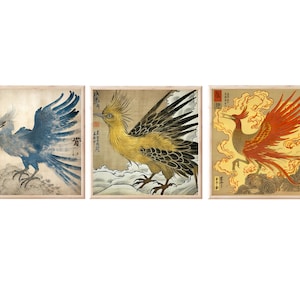 Moltres, Zapdos y Articuno Pokemon Wall Art Prints - Estilo vintage, DESCARGAR SOLAMENTE / Pokemon faux bloque de madera antiguo Aves legendarias