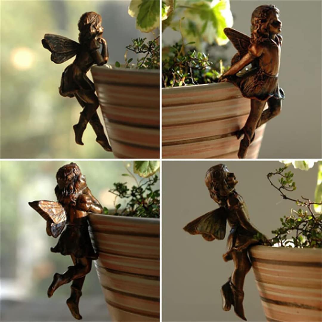 4STK Feen Elfe Statue/Feen Garten Elfe/ElfenFiguren/Elfe Etsy.de