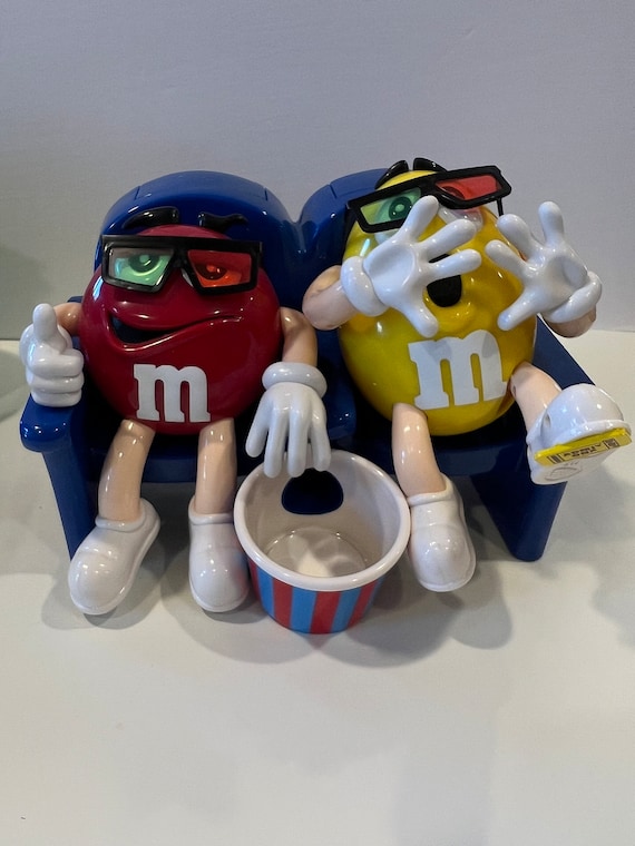 M&M Tm Cookie Jars Candy Jars Trinket Dish Container, Planters
