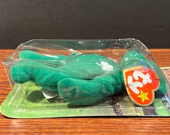 Vintage Erin the Bear TY Teenie Mcdonalds Beanie Babies Bday Error