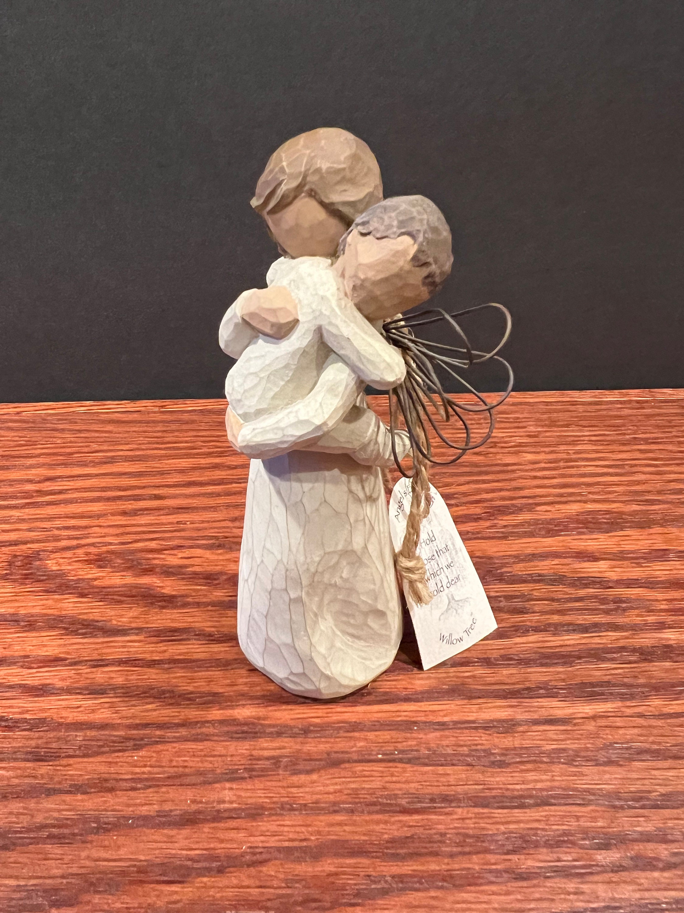 Willow Tree Angels Embrace Lordi Angel With Baby Hand Painted Etsy