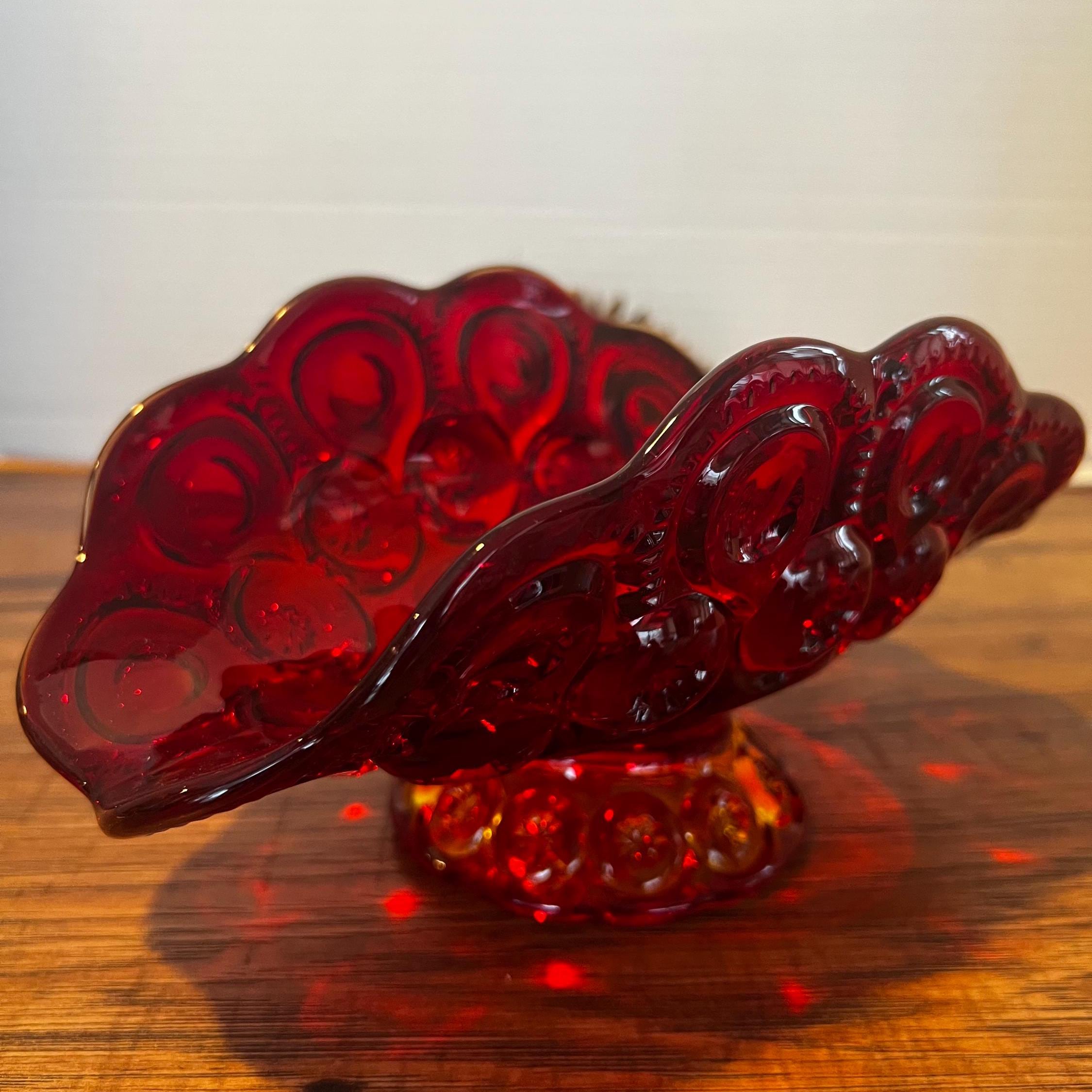 Antique Amberina Glass - Etsy