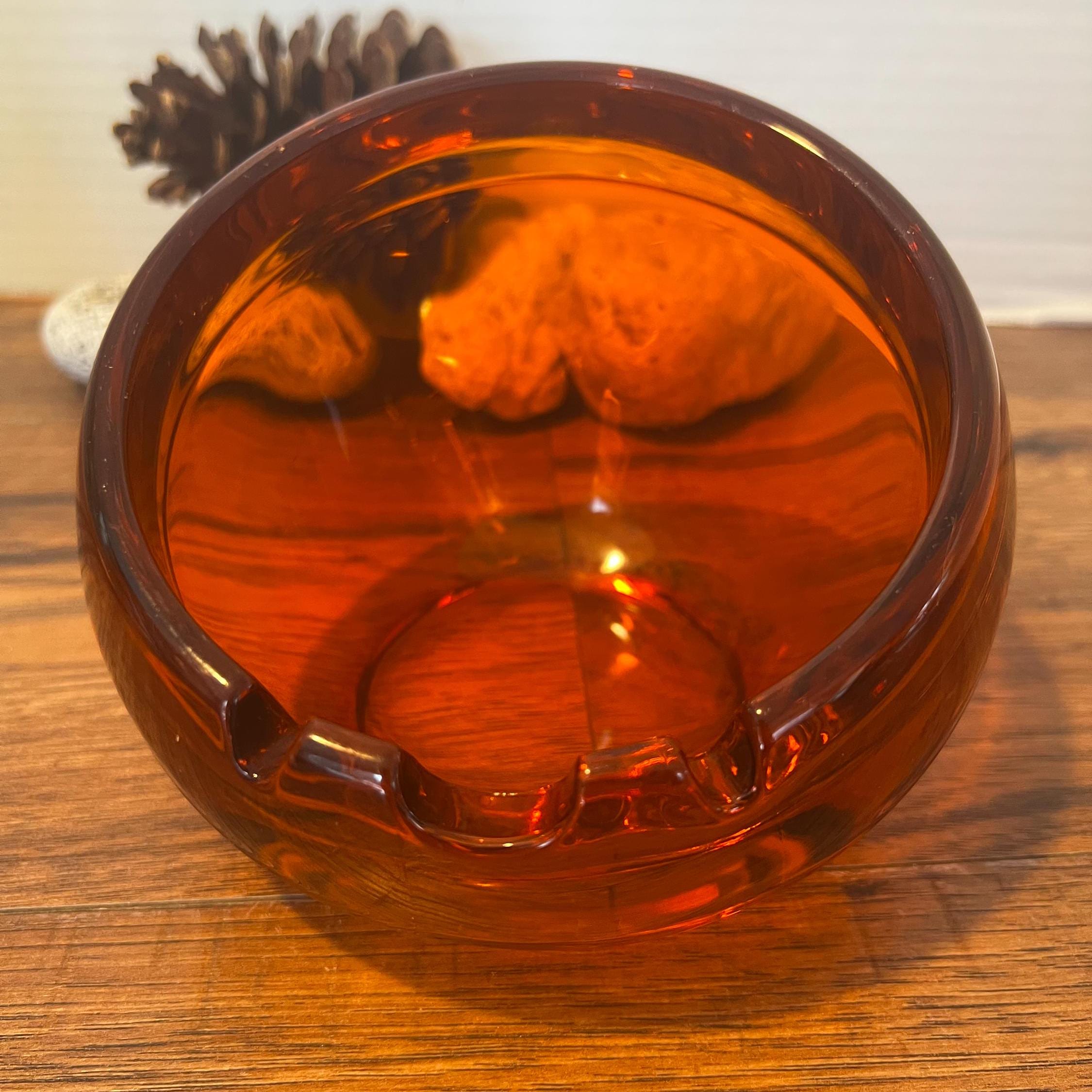 VIKING GLASS ASHTRAYバイキング 灰皿70's VIKING GLASS ASHTRAYバイキング 灰皿70´s