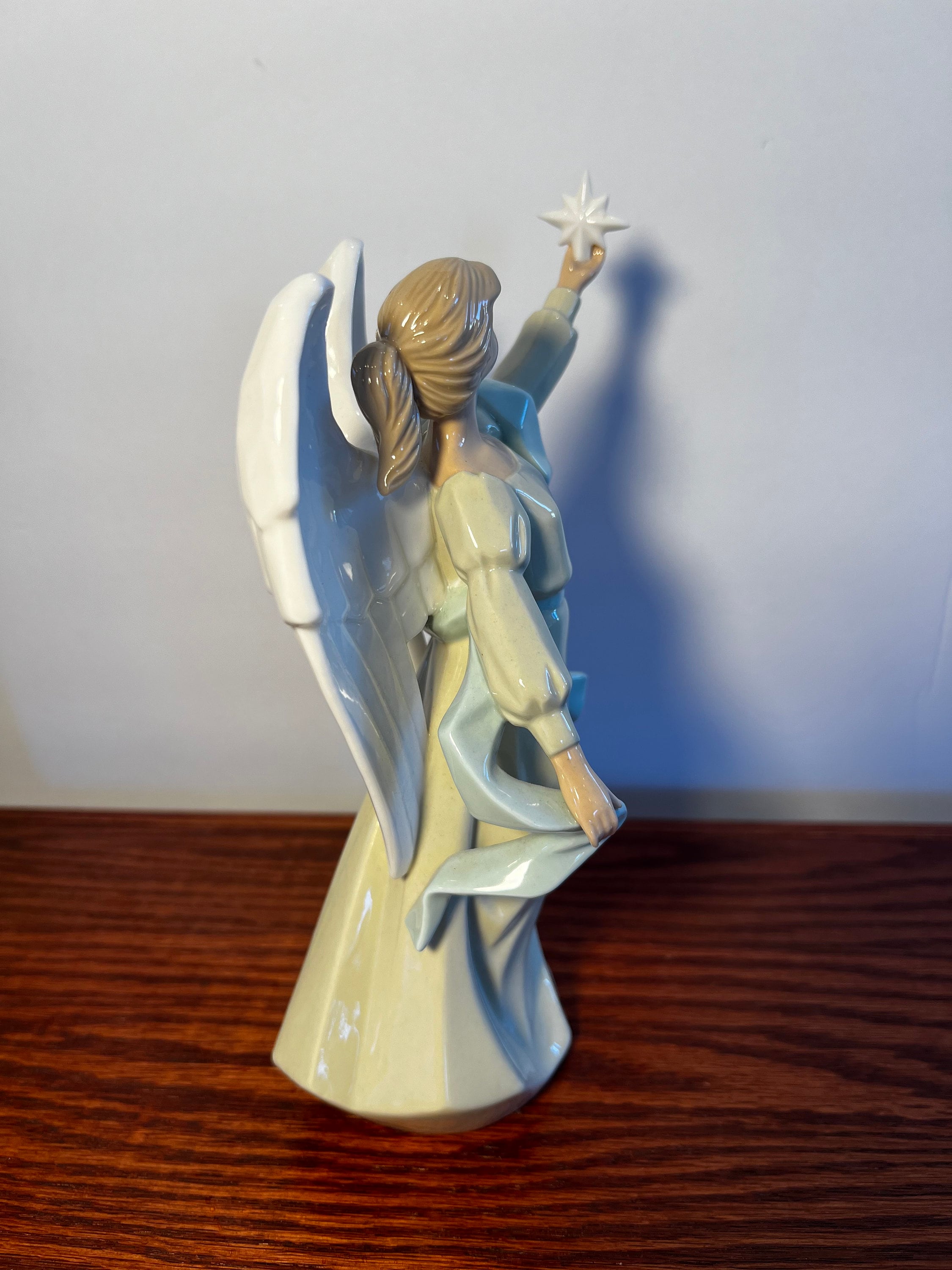 Vintage Hallmark Angel Angelina or Grace Figurine Angel With Baby or ...